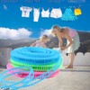 2 Pack Nylon Clothesline Windproof Clothes Drying Rope Travel Clothes