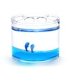 Locco Decor 4 Piece Acrylic Liquid 3D Floating Motion Bathroom