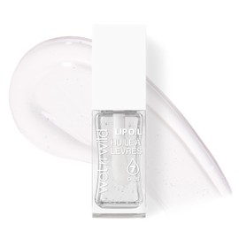 wet n wild Lip Oil - Lightweight, Non-Sticky, Hydrating & Nourishing Formula with Marula, & Jojoba Oils, Vegan & Cruelty-Free - Crystal Ball