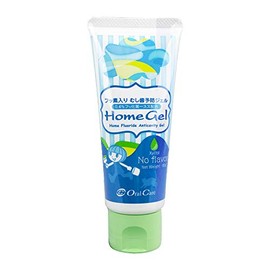 【Dental Clinic Handling Product】Oral Care Home Gel 65g (No Flavor) Caries Prevention Gel White 1 piece