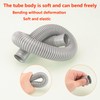 QRITY 1 PCS Overflow Pipe, 29x29mm Round Interface, Kitchen Sink