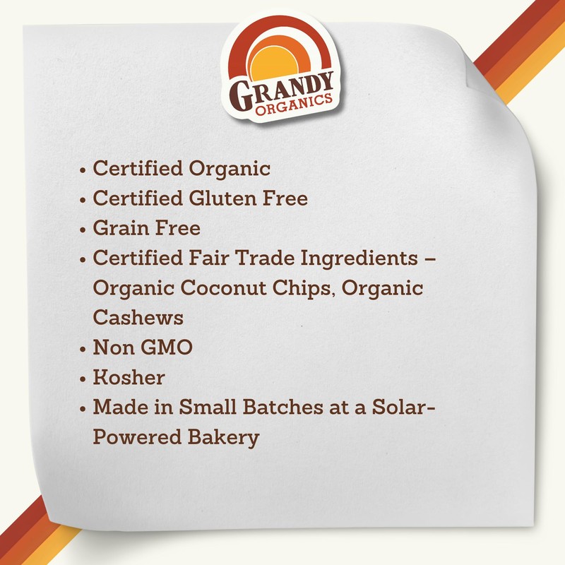 Grandy Organics Organic Peanut Butter Coconola, 9 OZ