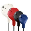 Snap-On Golf Club Covers for Right-Handed Golf Clubs, Easy On