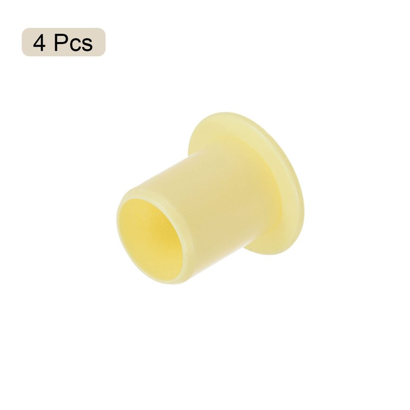 sourcing map Flanged Plain Bearings 10 mm Bore 12 mm