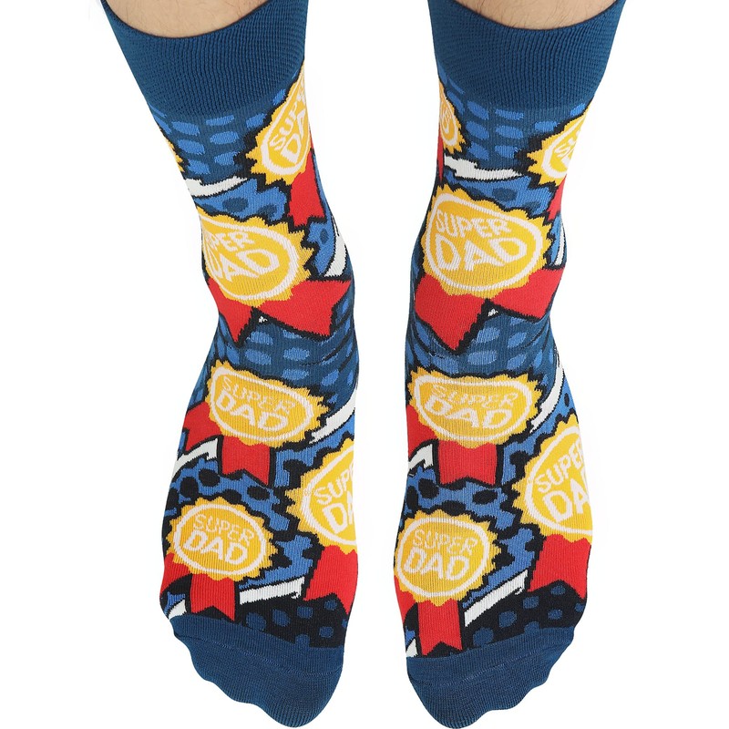 TODO Colours Socks Funny with Motif for Men and Women