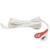 10pcs / bag 2.35mm 1.5m 2‑In‑1 Button Type Electrode Lead