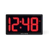 AcuRite 75099M 10-inch LED Digital Clock with Auto Dimming Brightness