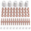 YESWELDER 60 Pcs Plasma Cutting Consumables Fit Cut40 50 with