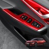 Car Window Switch Panel Cover Side Lift Control Button Frame