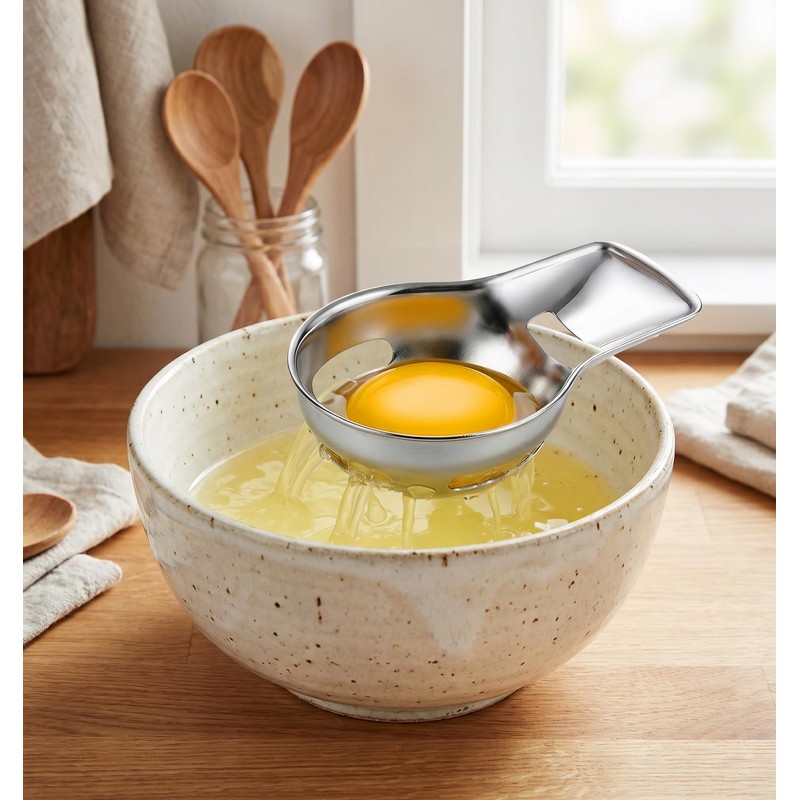 Egg Separator for Raw Eggs, Eggs Separators Tool Food Grade