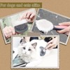 Pet Deshedding Brush Set, Undercoat Rake for Dogs & Cats