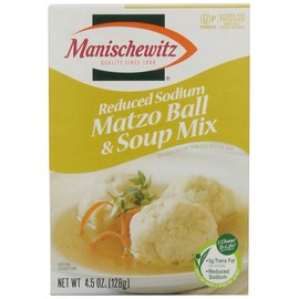 Manischewitz Reduced Sodium Matzo Ball & Soup Mix, 4.5 oz
