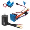 3650 Motor and ESC, 1/10 RC Car Accessories 3100KV Motor