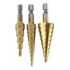 Veraly Brocas Escalonadas Conicas 3 Aleacion Nitruro De Titanio