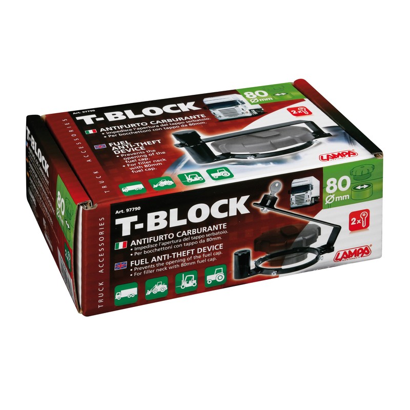 Lampa 97790 Large Fuel Lock 80 mm