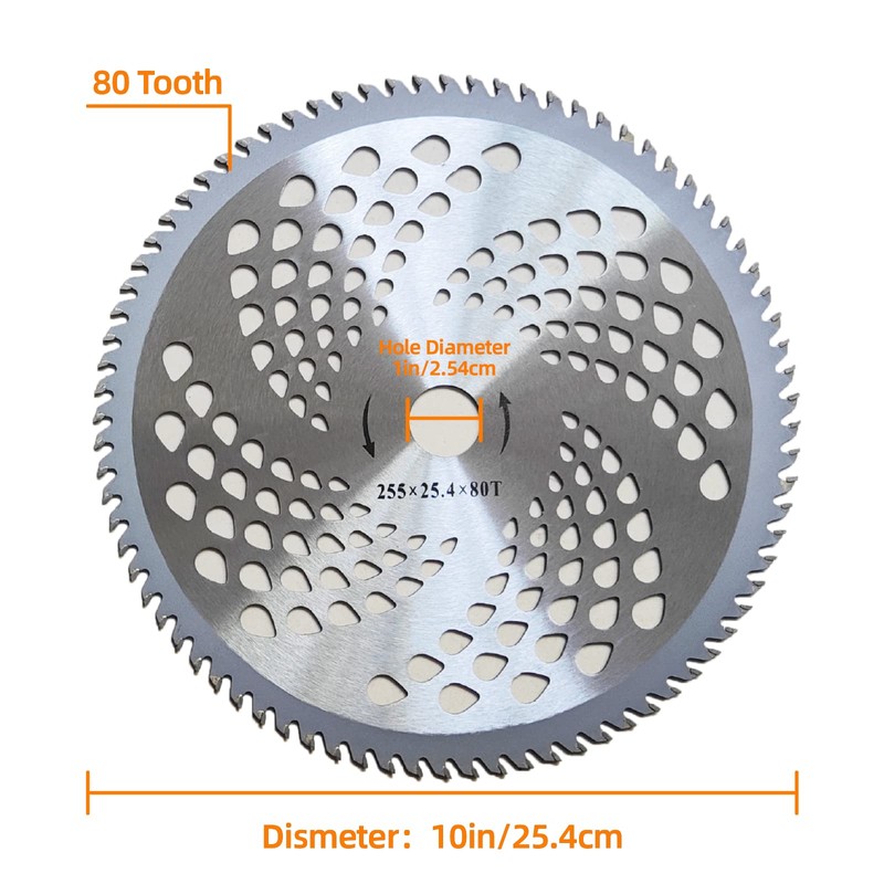 Upgraded 9" x 20T Chainsaw Tooth Cutter,110" x 80T Carbide