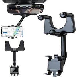 Soporte para Teléfono de Coche, Soporte Celular Auto Móvil Universal, Soporte para Celular Automovil para GPS Retrovisor Coche, para en el Coche