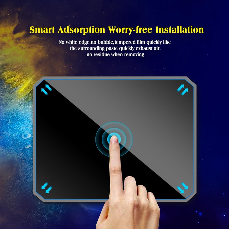 EUEKY 5pcs 2023 Wrangler Screen Protector Nav.&Dash for 2018-2023 Jeep