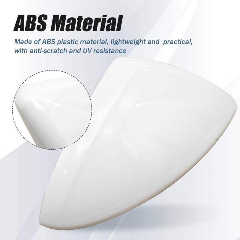 EATAKWARD White Side Mirror Cap Replacement, Mirror Cap Trim Housing