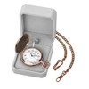 Eichmüller Savonnette Copper Quartz 45 mm Pocket Watch Hinged with