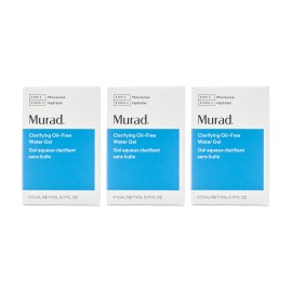 Murad Acne Control Clarifying Oil Free Water Gel 0.17oz/5ml TRAVEL X 3
