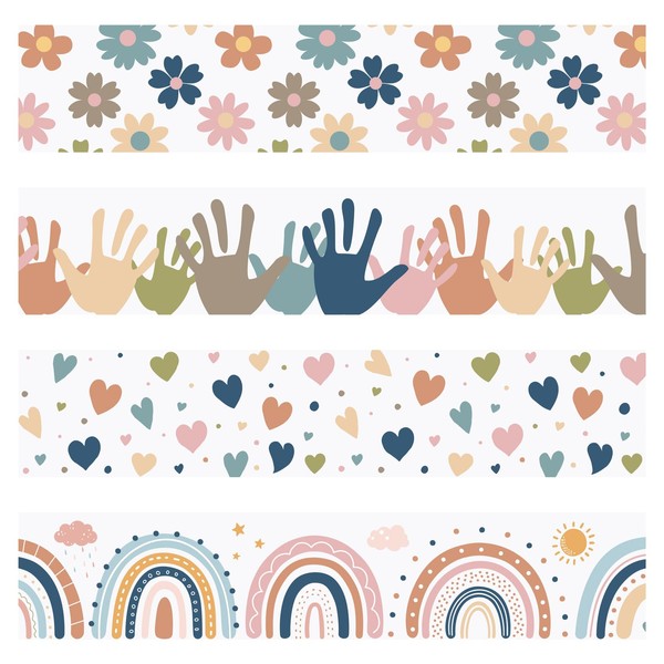 Bulletin Board Borders-4 Pack