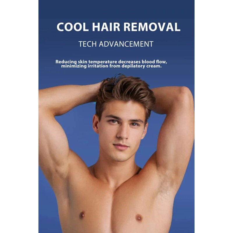 Crema Depilatoria Corporal Para Genitales 80g (2pcs)