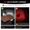 KitchenRaku Large Induction Cooktop Protector Mat, (Magnetic) Electric Stove Burner