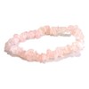Reiki Energy Charged Rose Quartz Crystal Chip Bracelet (Beautifully Gift