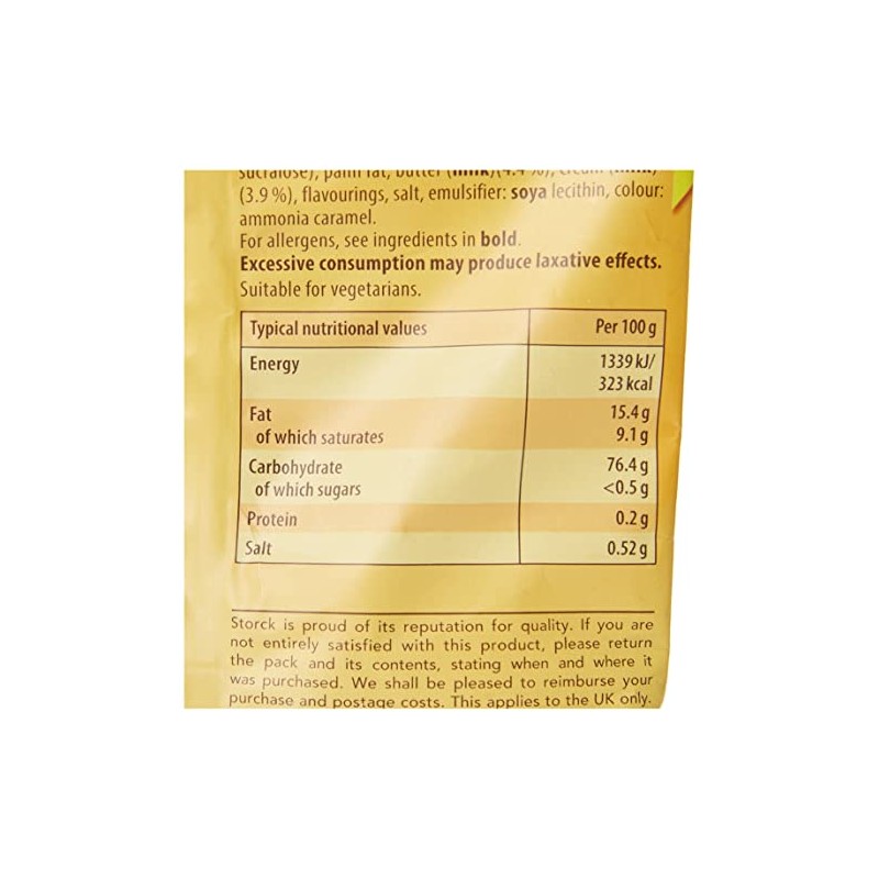 Werther's Original Creamy Toffees, Sugar free, Ideal for Easter, 65