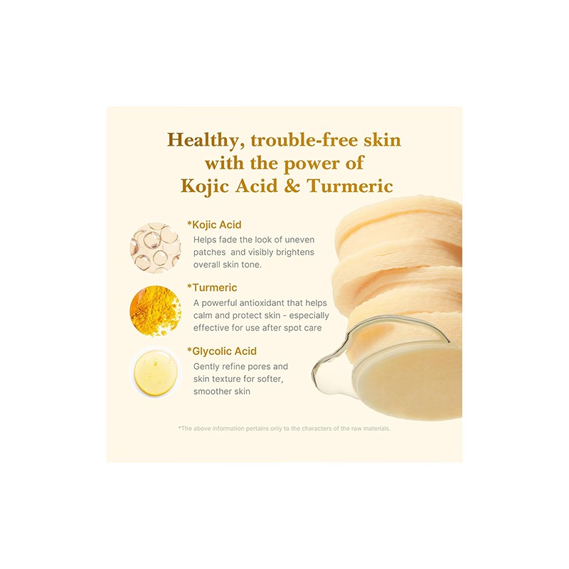 MEDICUBE [MEDICUBE]Kojic Acid Turmeric Pad (70ea)
