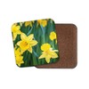 1 x Yellow Daffodils Coaster - Flowers Garden Spring Mum