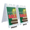 A-Frame Sidewalk Back to School Sale 24" x 36" Double