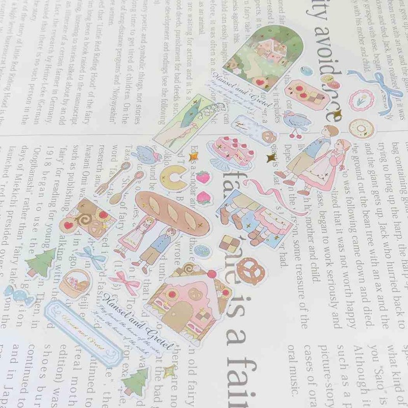 Sticker Sheet: Little Melobooks Sticker / Hansel and Gretel