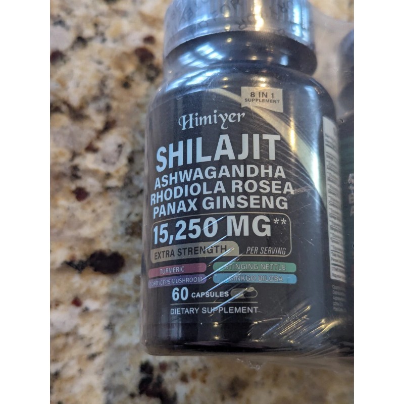 Himiyer - Shilajit 15,250 MG 60 Caps, Himiyer Sea Moss