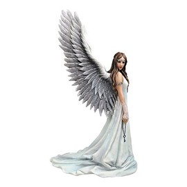VERONES 9" Spirit Guide Gothic Angel Statue Fairy Figurine Anne Stokes Figure Sculpture