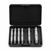 6-Piece Screw Extractor Set for Damaged Fasteners – HSS Double-Ended