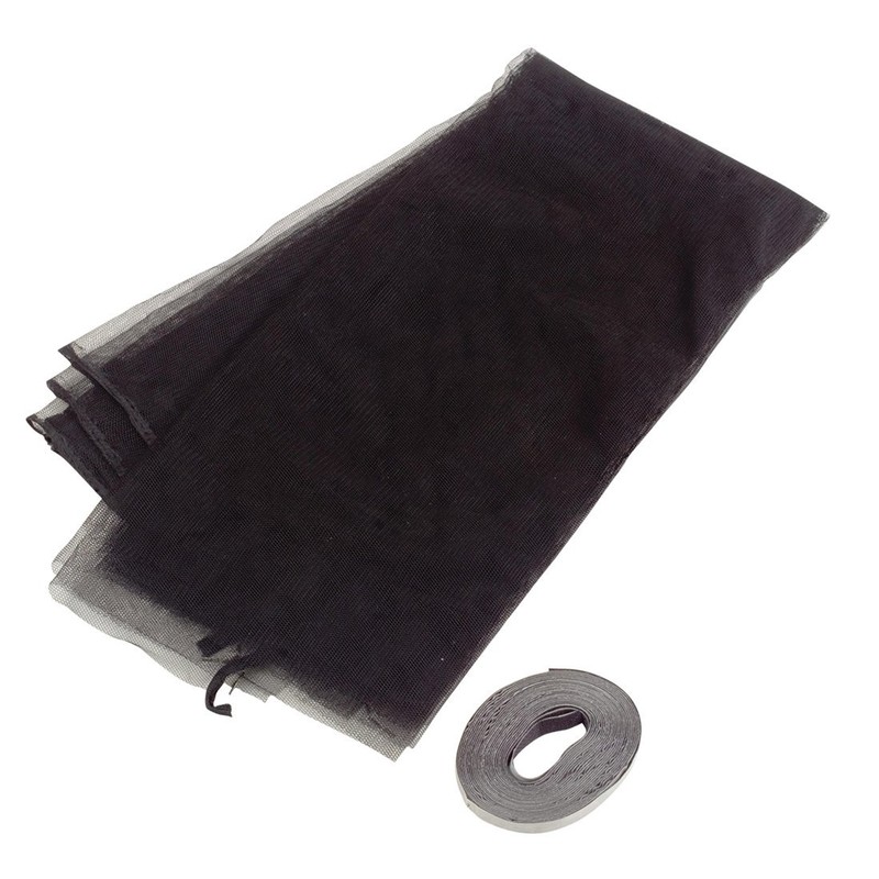 Zero In Window Fly Screen 13 x 15m Weighted, Washable