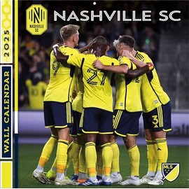 TURNER SPORTS Nashville Sc 2025 12x12 Team Wall Calendar (25998012212)