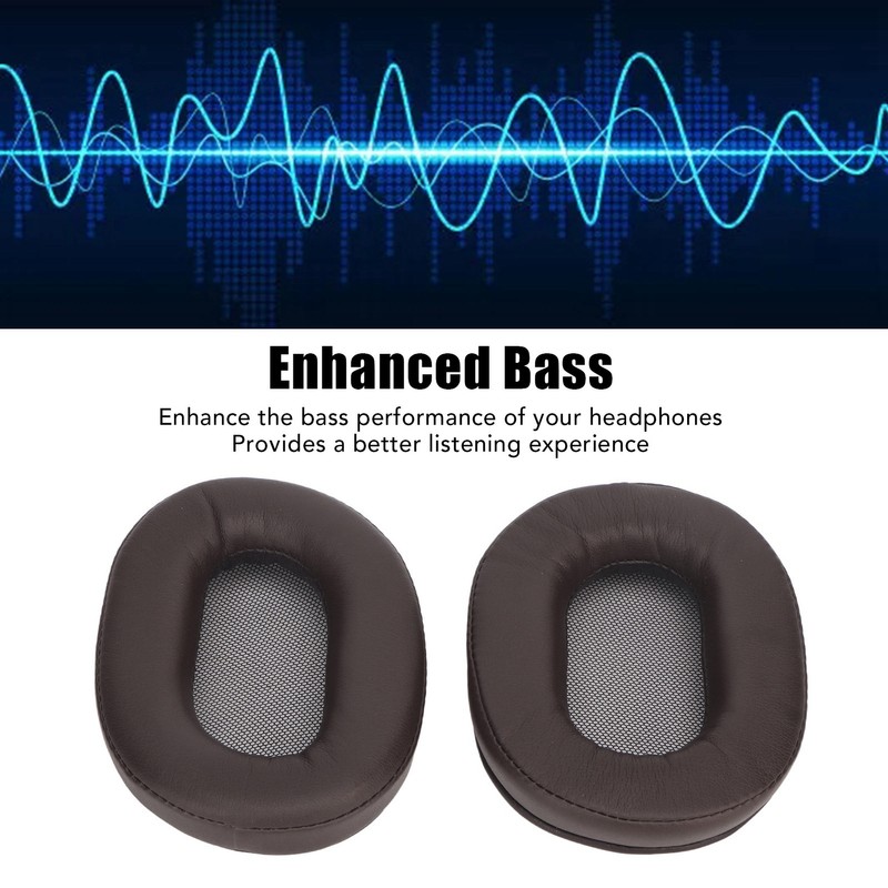 Headset Ear Cushion Soft Memory Foam Replacement Ear Pads Cover