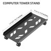 Hovadova Computer Tower Stand, Ventilated Mobile CPU Stand Fits Most