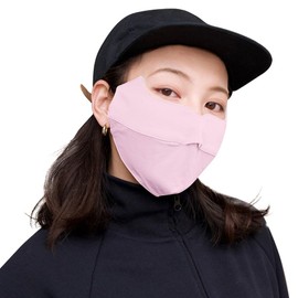 Epicday Face Mask, Unisex, UV Protection, Washable Mask, Sports Mask, Cool, Face Guard, Cool Sensation, Cool Sensation, Washable, Non-Breathing, Quick Drying, UV Protection, Sunscreen, 3D Shape (Pink)