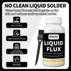 Liquid Solder Flux(200 ml/8 Oz.) | Water-Based No-Clean Liquid Flux