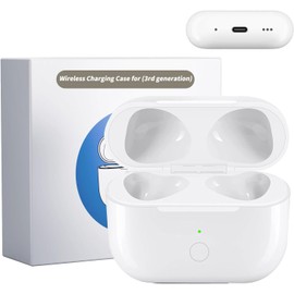Replacement Charging Case for AirPods 3rd Gen(2021) - Type-C Charging Port, with Blue-Tooth Sync Button for Easy Pairing, Earbuds Not Included