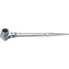 TOP Ratchet Wrench (Plated Specification) 0.7 x 0.7 inches (17