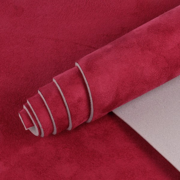 Car Elements Suede Headliner Wine Fabric Replace Material For Hyundai