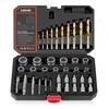 Kolvoii 39 PCS Screw Extractor Set & Bolt Extractor Set,