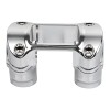 Unbranded 2" Handlebar Riser 1 1/4" Bar Clamp For Harley