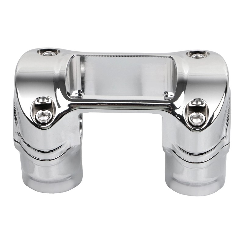Unbranded 2" Handlebar Riser 1 1/4" Bar Clamp For Harley