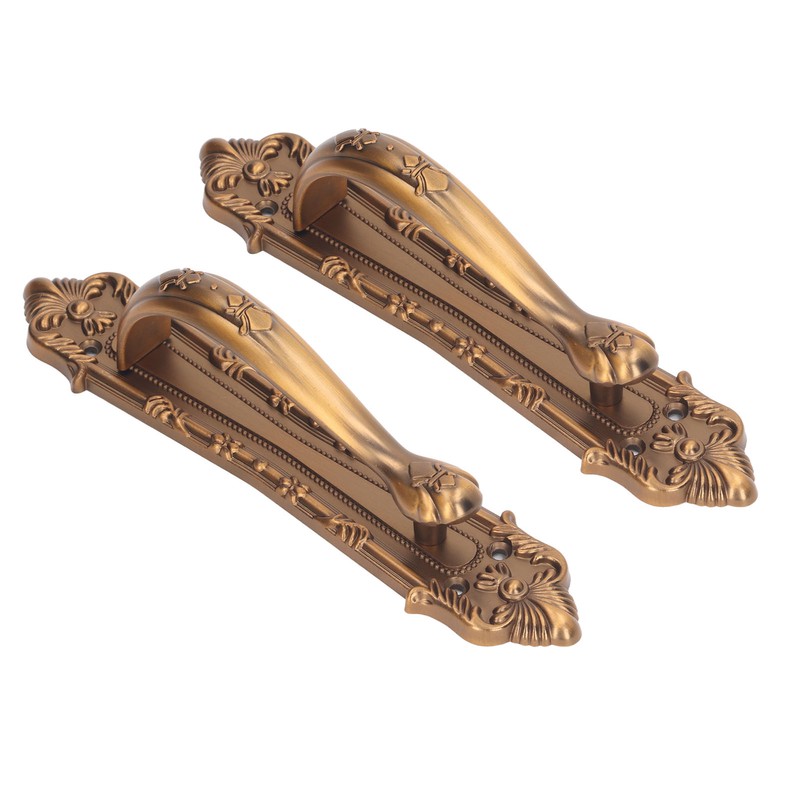2 Set Sliding Barn Door Handles and Pulls Aluminum Alloy